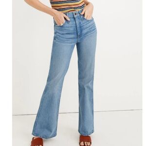 Madewell Skinny Flare Light wash